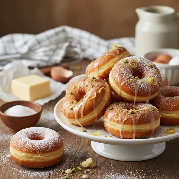 Modern Raised Doughnuts