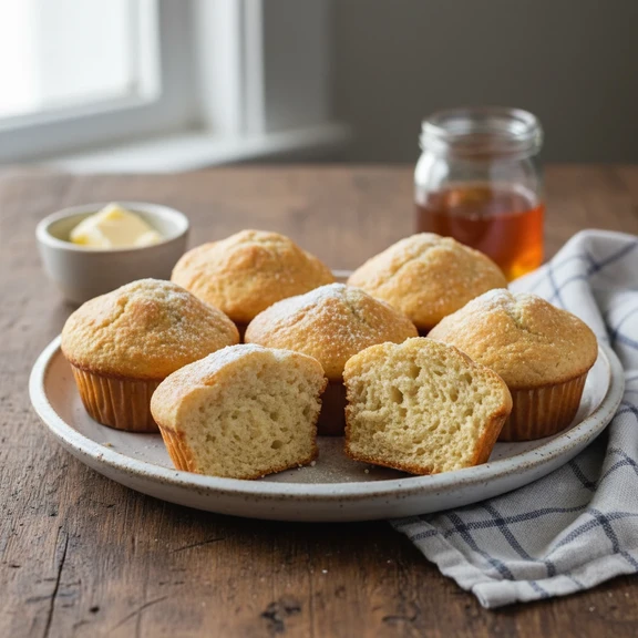 Modern Raised Muffins