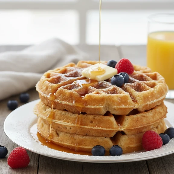 Modern Raised Waffles