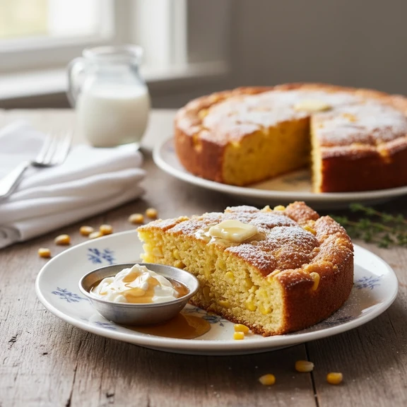 Modern Rich Corn Cake