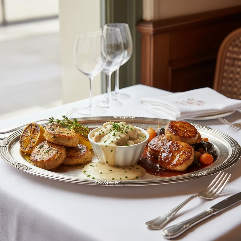Modern Sweetbread Dishes