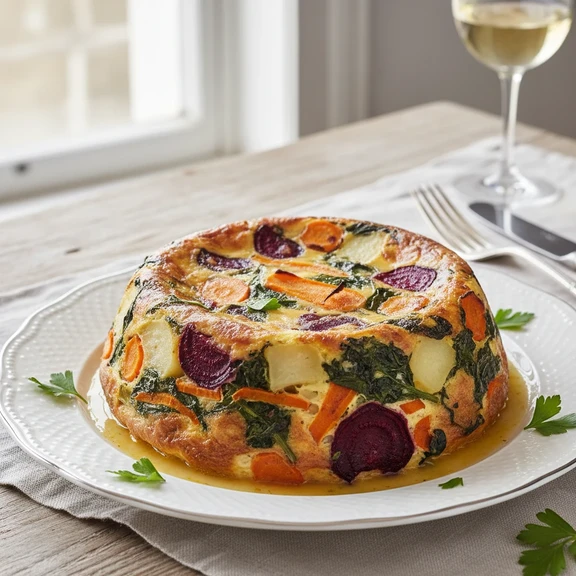 Modern Vegetable Flan