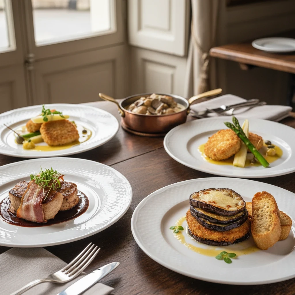Modernized Sweetbread Dishes
