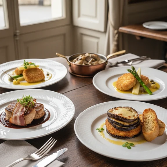 Modernized Sweetbread Dishes