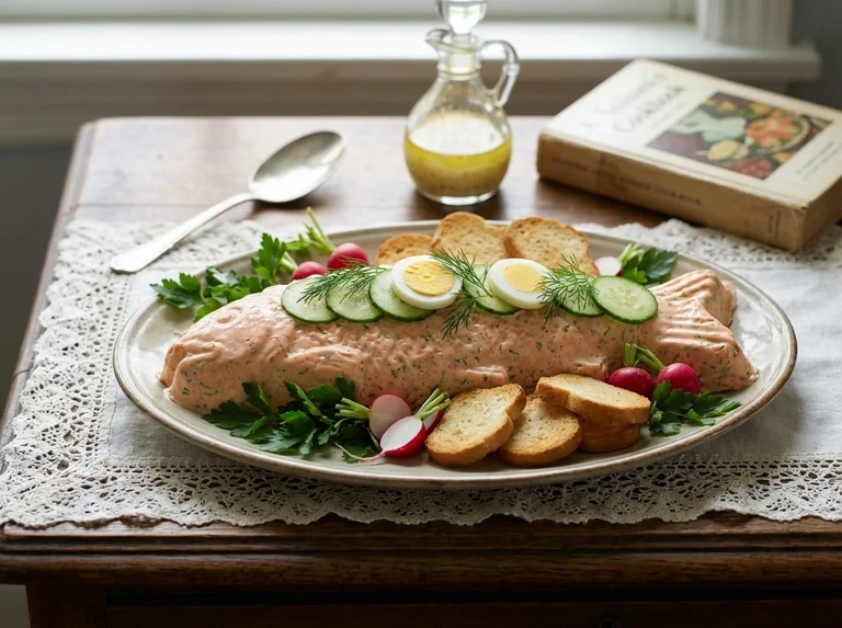 Moulded Salmon Salad