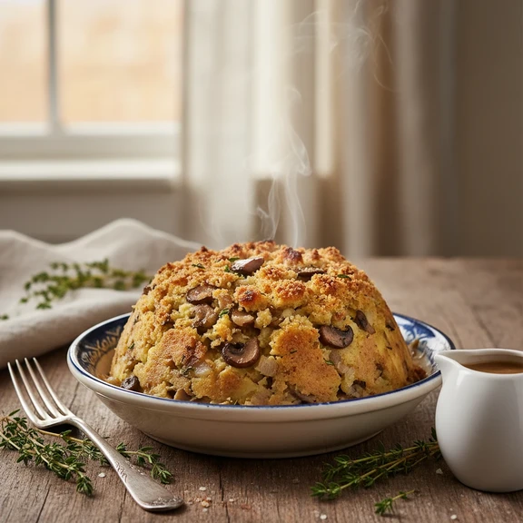 Mushroom Pudding