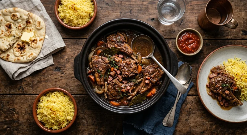 Mutton cutlets à la Maintenon