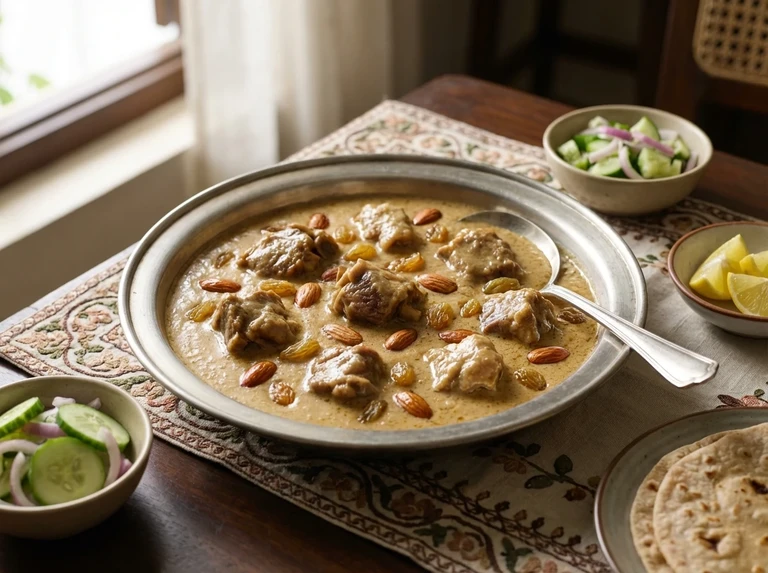 Mutton or Chicken in Mava