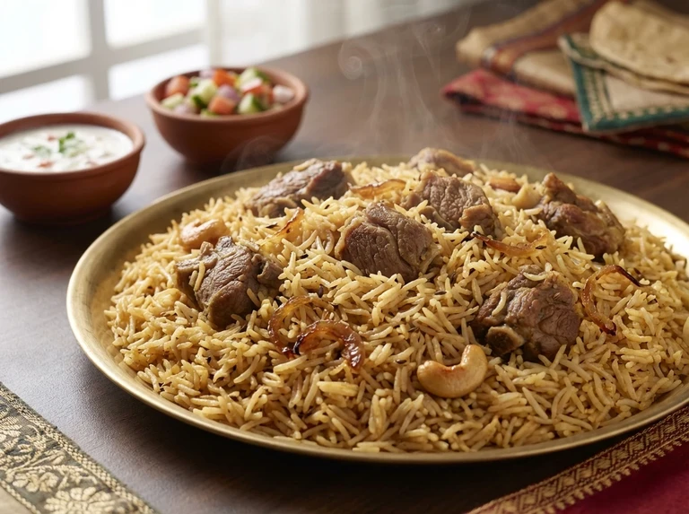 Mutton or Chicken Pulao