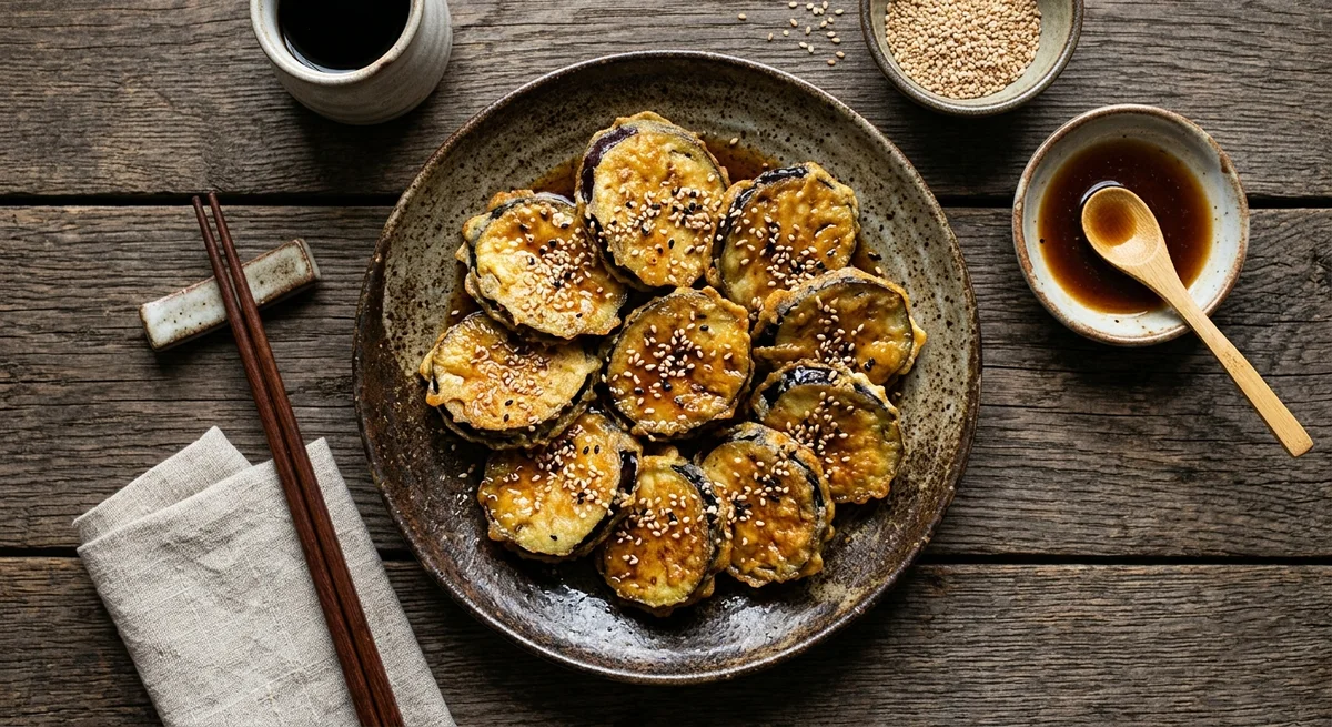 Nasubi Yaki (Fried Eggplant)