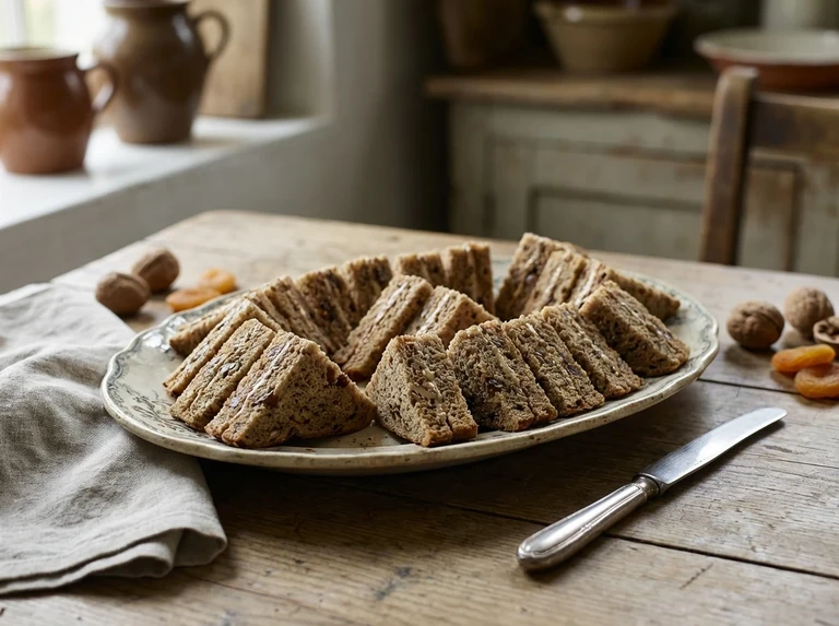 Nut Bread (Twenty-four sandwiches)