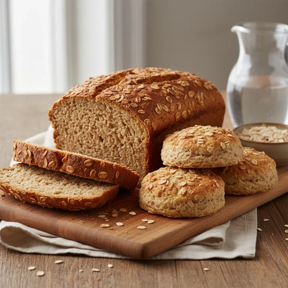 Oatmeal Bread or Biscuits
