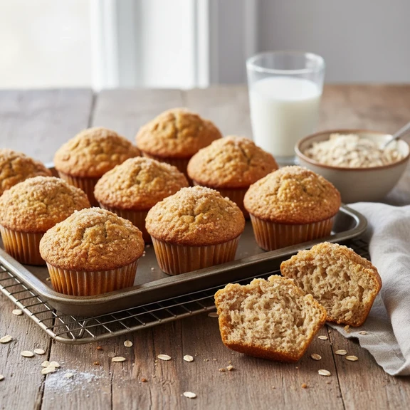 Oatmeal Gem Muffins