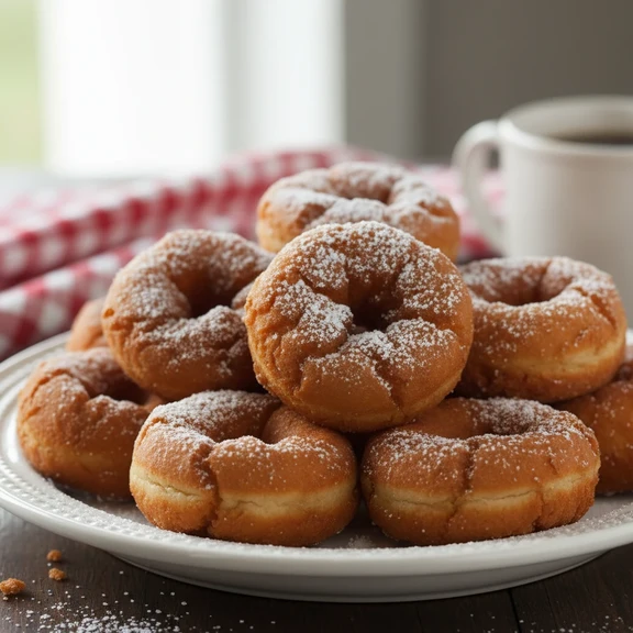 Old Fashioned Fried Doughnuts