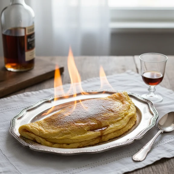 Omelet au Rhum