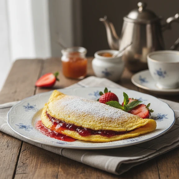 Omelet with Jam