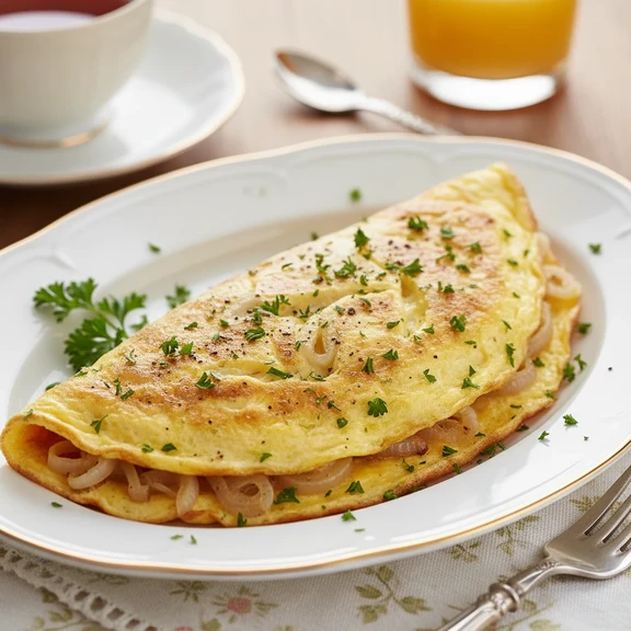 Omelet with Onion