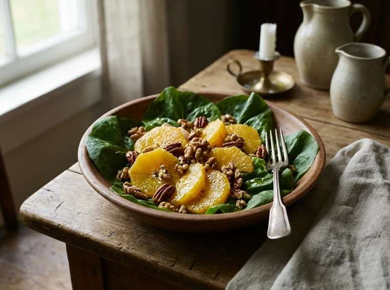 Orange-and-Litchi Nut Salad