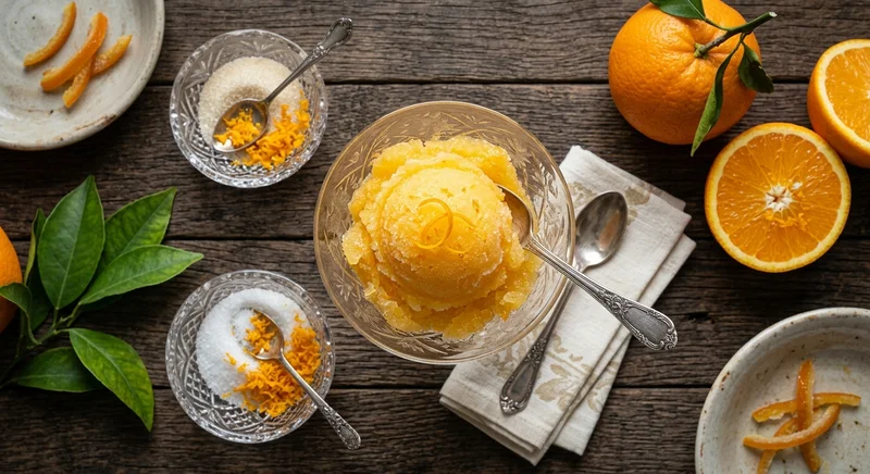 Orange Water Ice