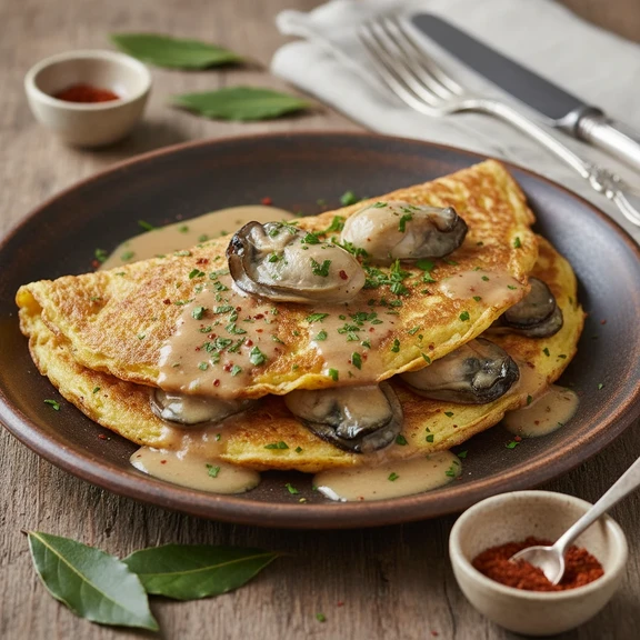 Oyster Omelette
