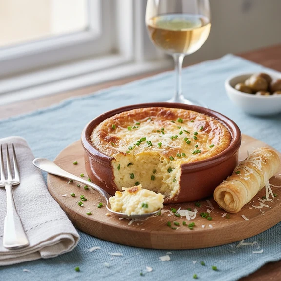 Parmesan Cheese Pudding