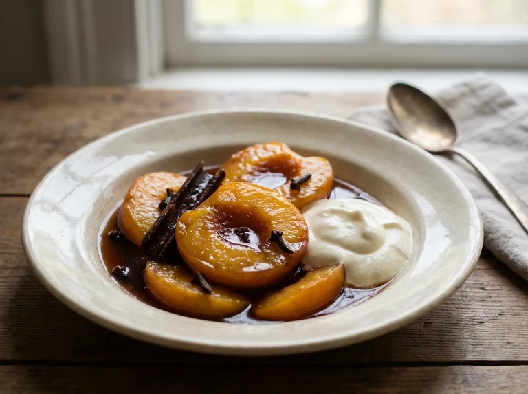 PEACH COMPOTE