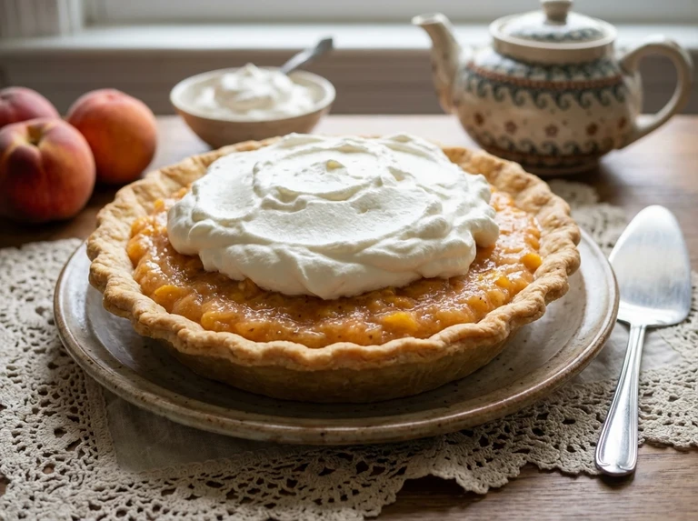 PEACH CREAM PIE