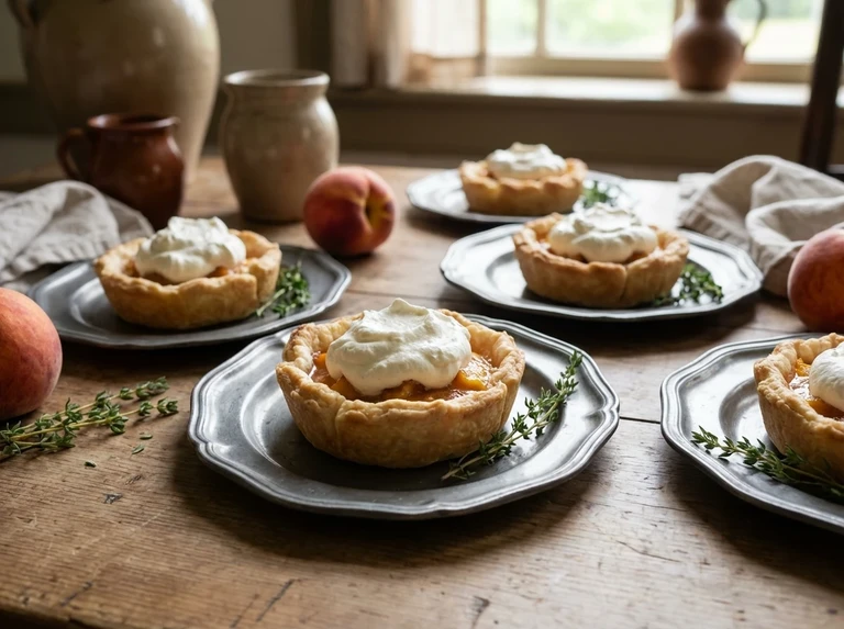 PEACH CREAM TARTS