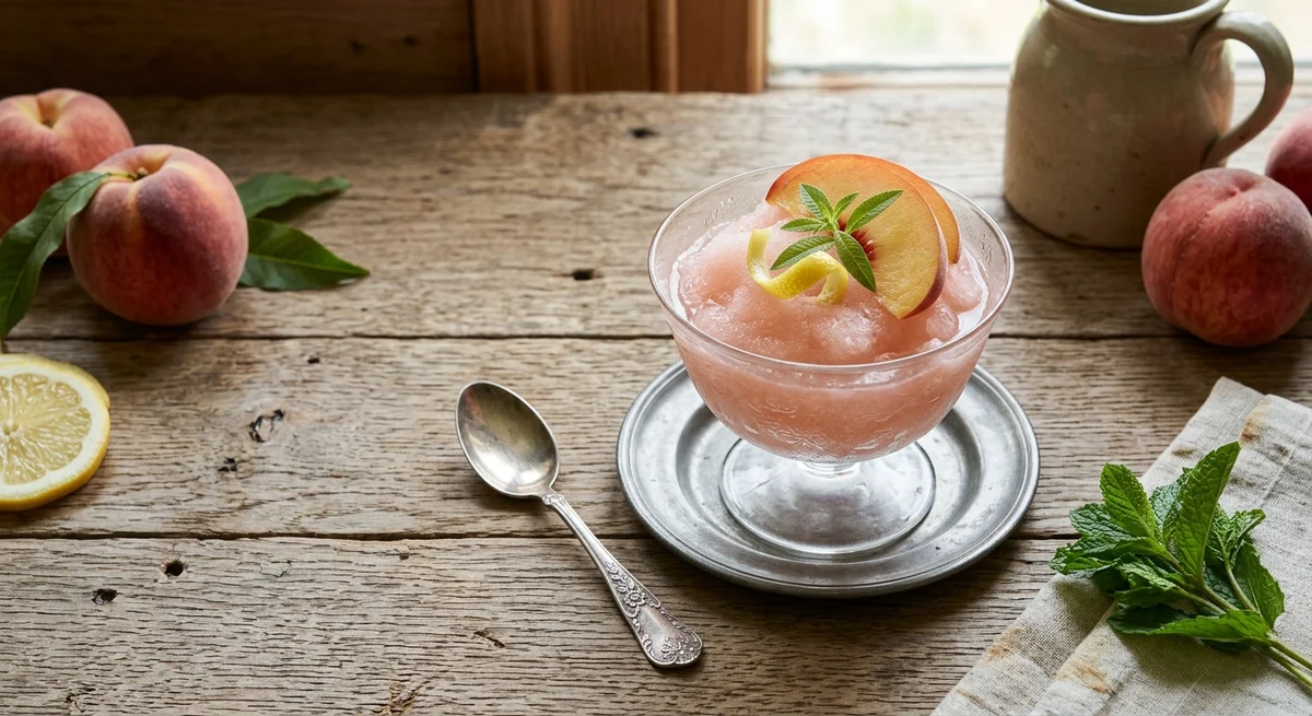 Peach Ice Water (Eau de Pêches)