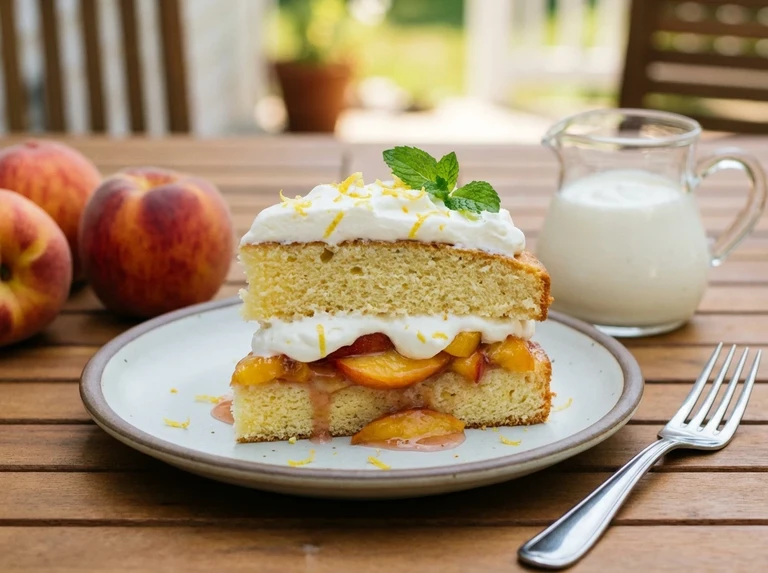 PEACH SHORTCAKE