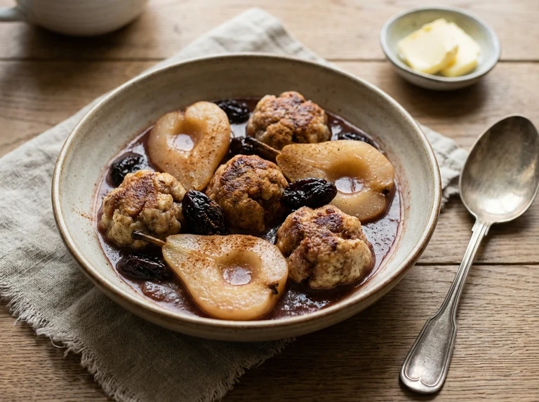 Pear Dumpling (Birne Kloesse)