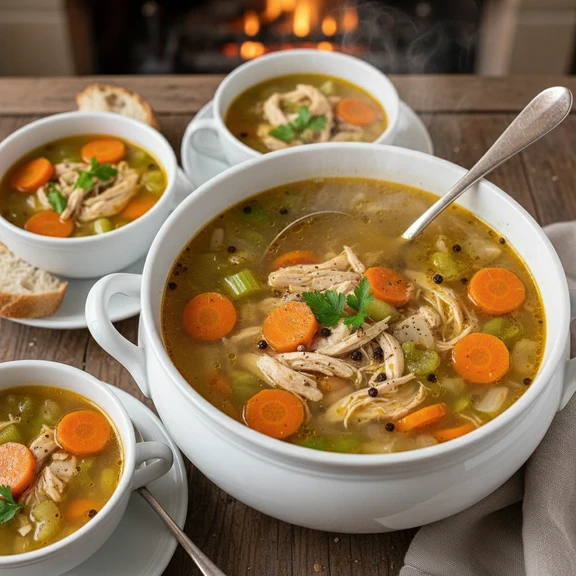 Pepper Chicken Soup