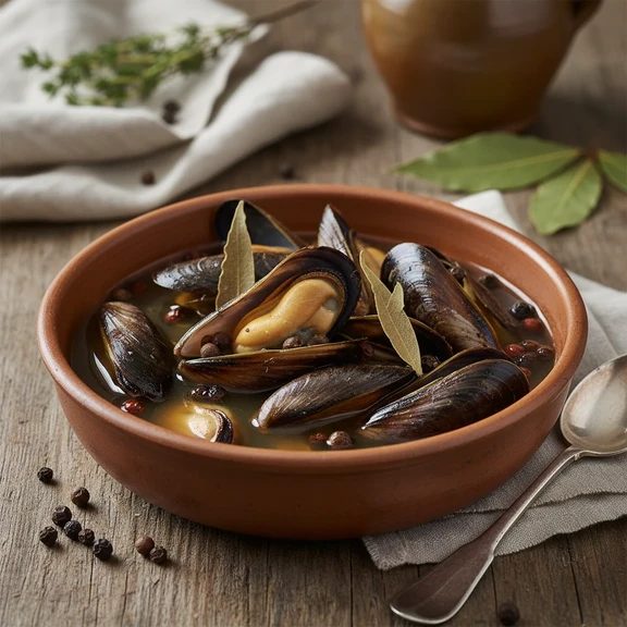Pickled Mussels