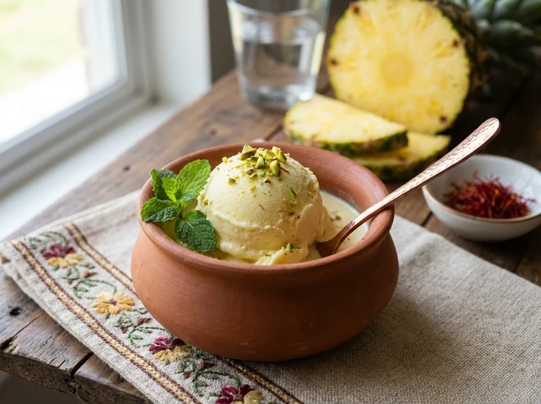 Pineapple Ice Cream