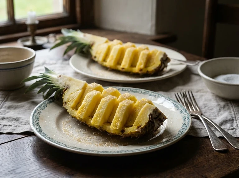 Pineapple Sliced (Two portions)