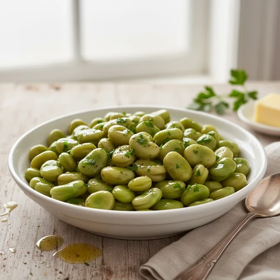 Plain Boiled Broad Beans