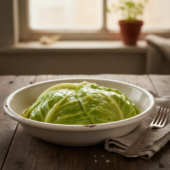 Plain Boiled Cabbage