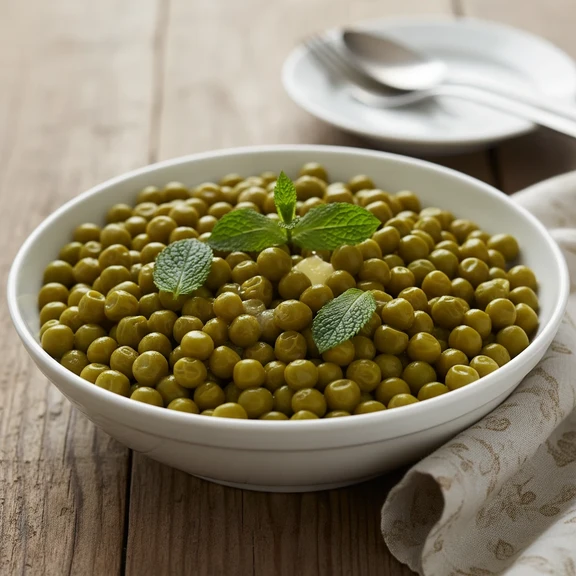 Plain Boiled Green Peas