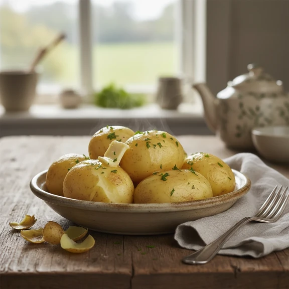 Plain Boiled Potatoes