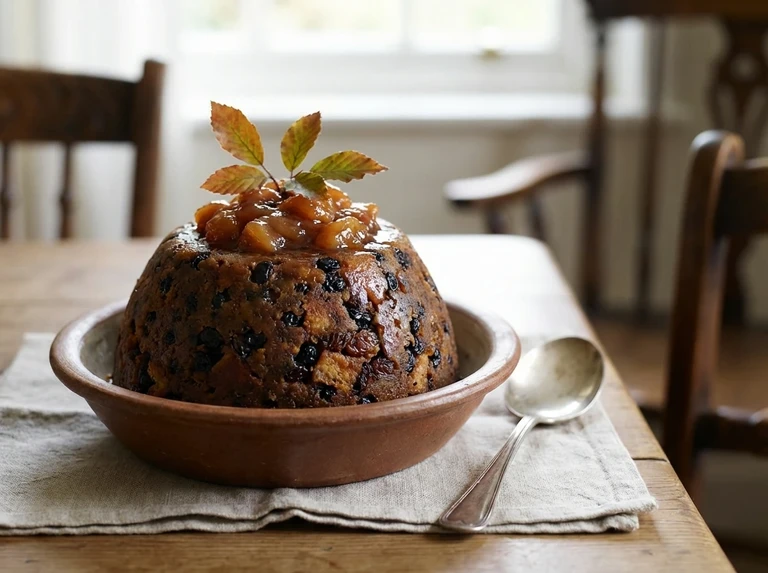 PLUM PUDDING (FOR THANKSGIVING DAY)