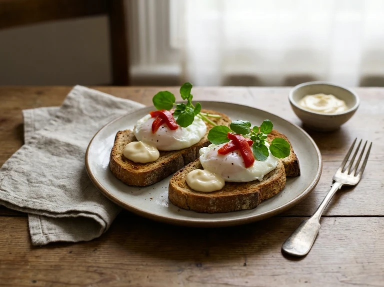POACHED EGG SANDWICHES