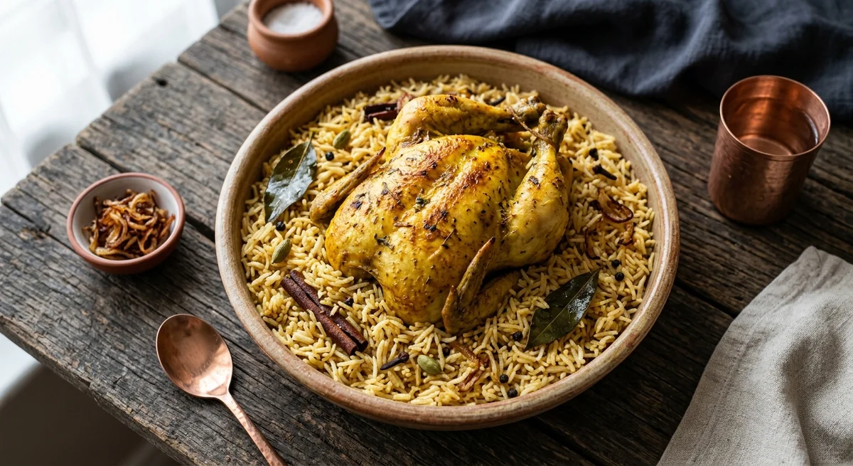 POLAO WITH ENTIRE FOWLS (Simple)