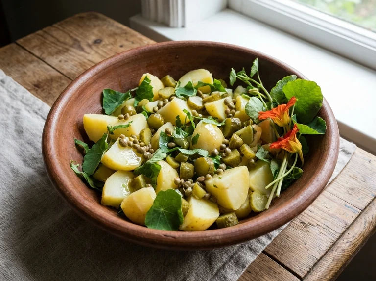 Potato-and-Nasturtium Salad
