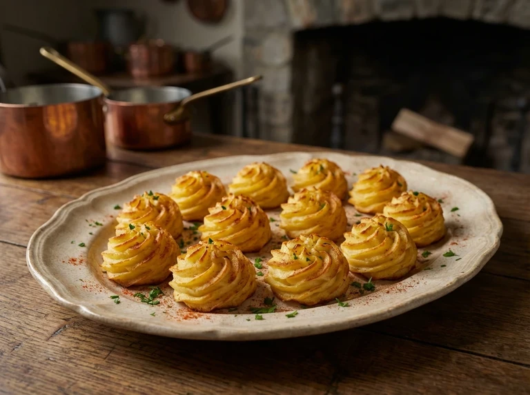 Potato Rosettes (Twelve portions)