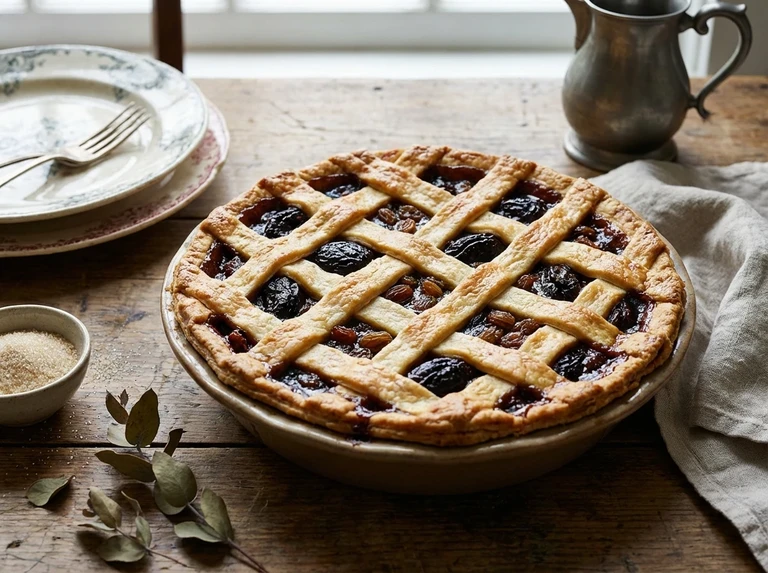 PRUNE AND RAISIN PIE