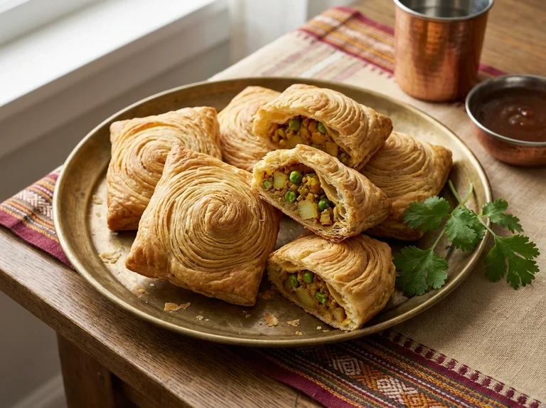 Puff Paste Crust Patties
