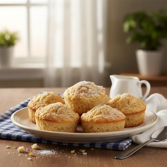 Raised Rice Muffins