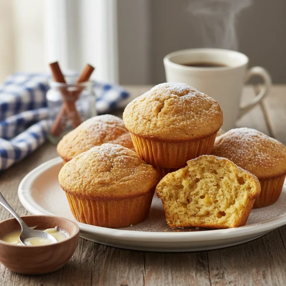 Raised Squash Muffins