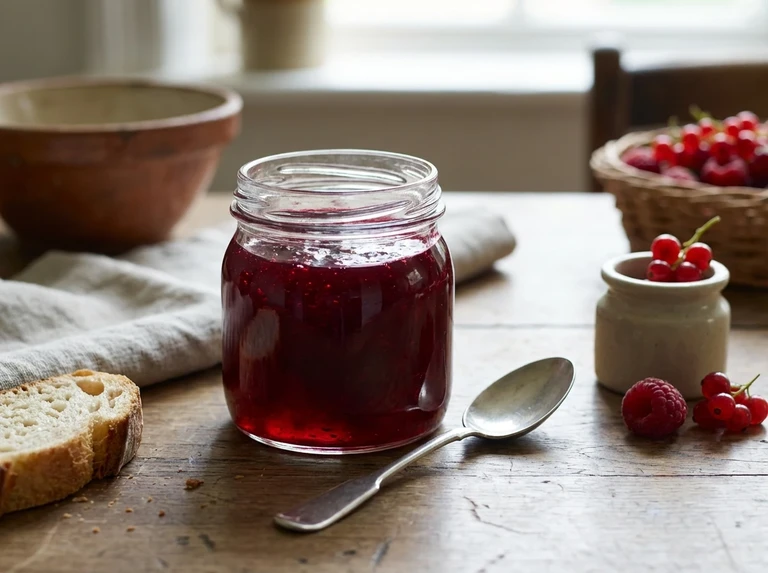 RASPBERRY AND CURRANT JELLY