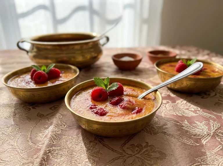 Raspberry Custard